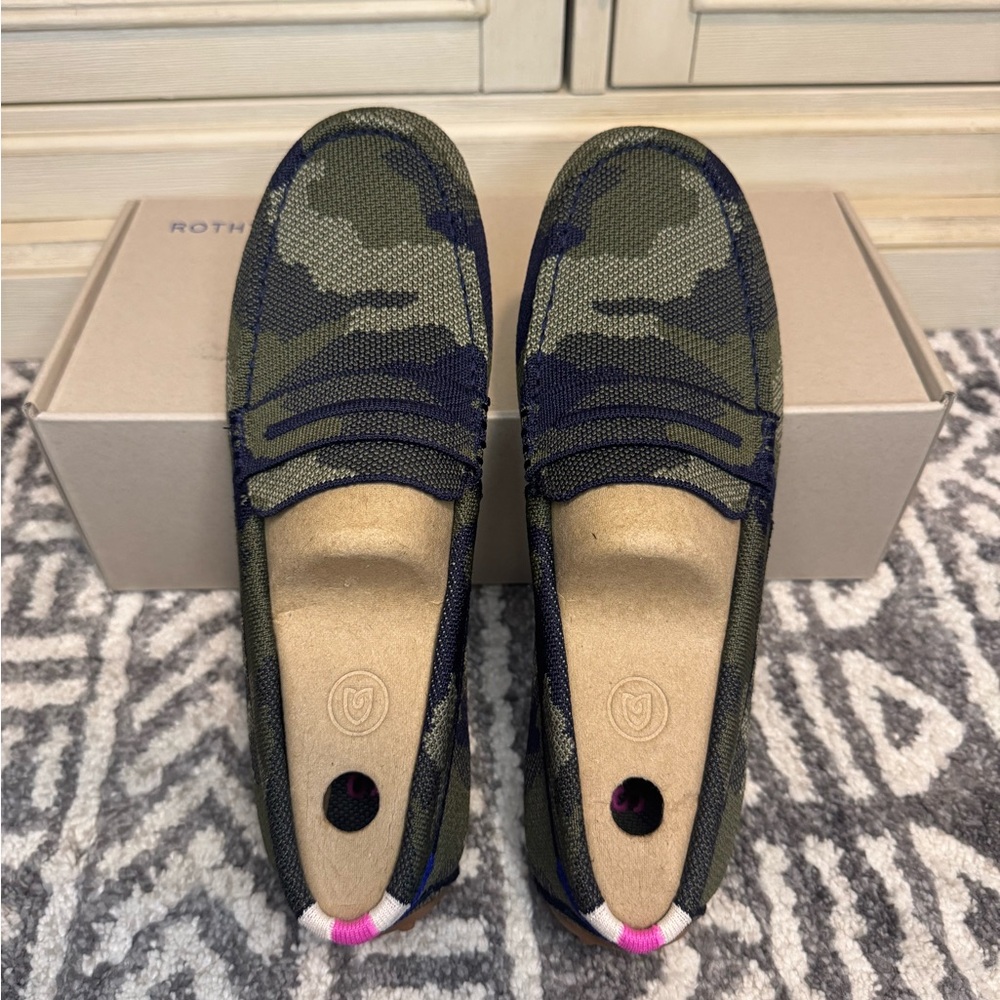 Rothy's Camouflage Drivers Size 8.5